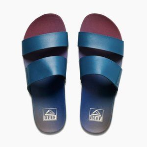 REEF x SANCTUARY Teal Scorpio Zodiac Cushion Vista Hi Sandals Size 9
